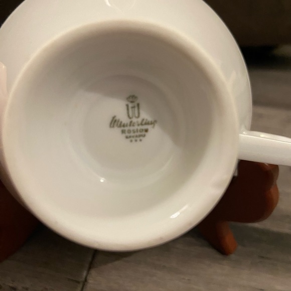 Mitterteich Bavaria Footed Cup Saucer & Plate Trio - Picture 5 of 5